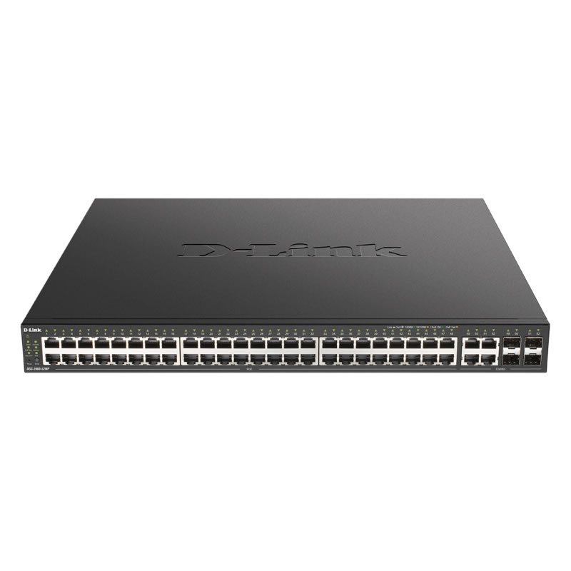 D Link Dgs 2000 52mp Switch L2 48xgb Poe 4xgbesfp